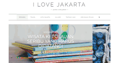 Desktop Screenshot of ilovejakarta.net